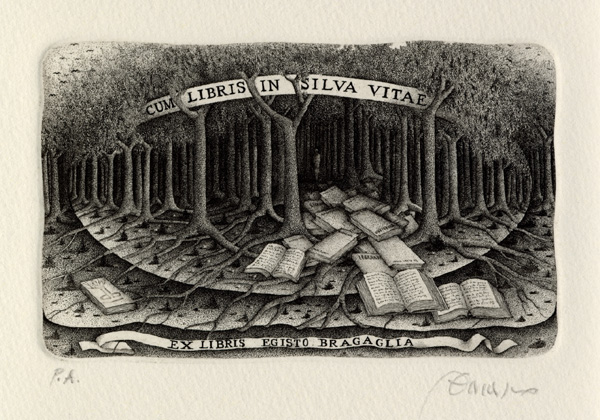 EX LIBRIS EGISTO BRAGAGLIA