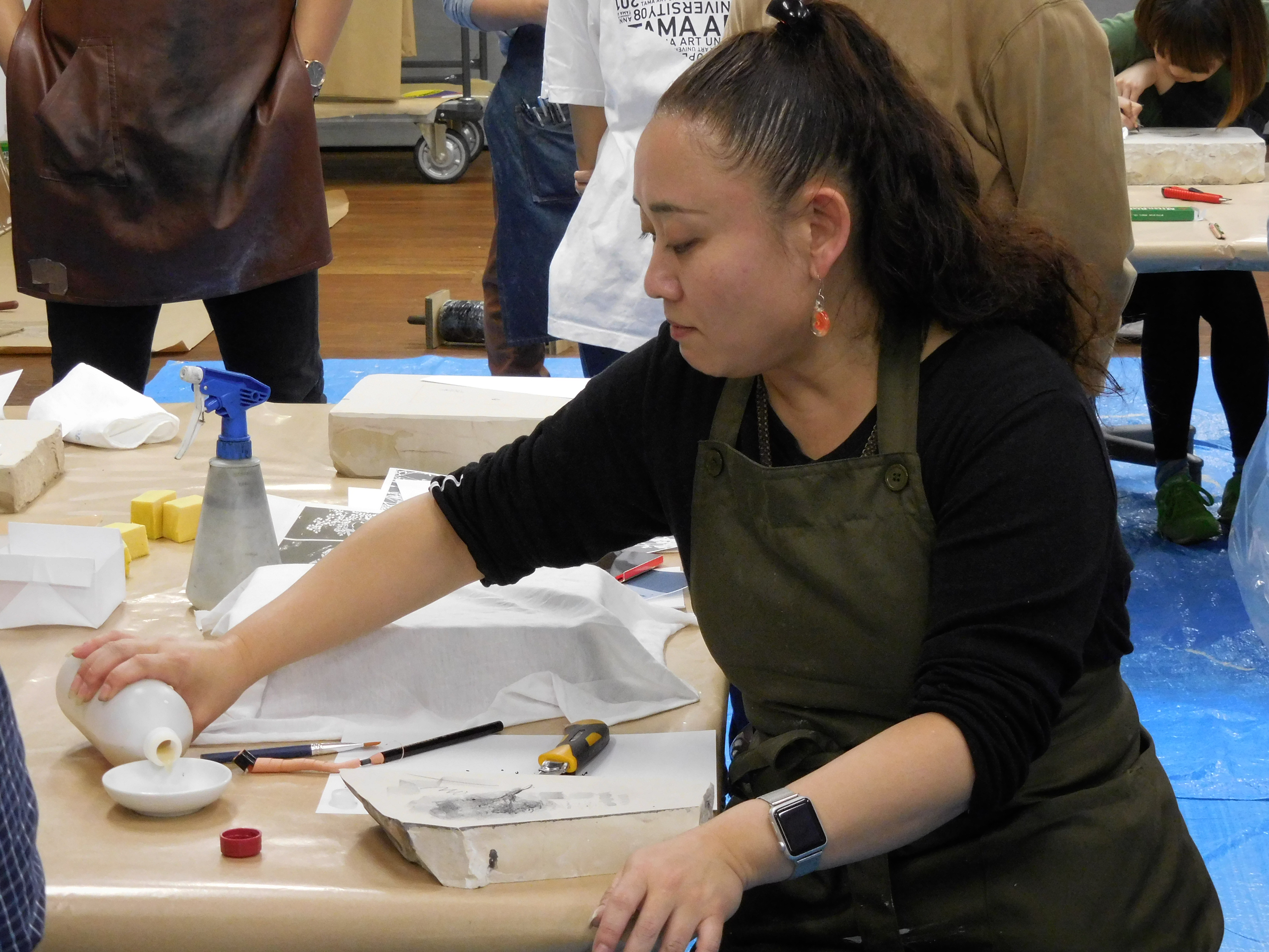 Limestone Lithography Workshop